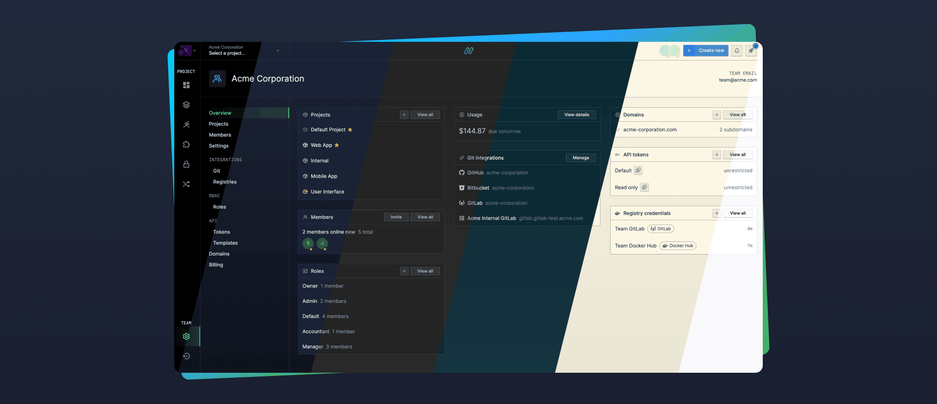 Header image for changelog: Northflank Themes