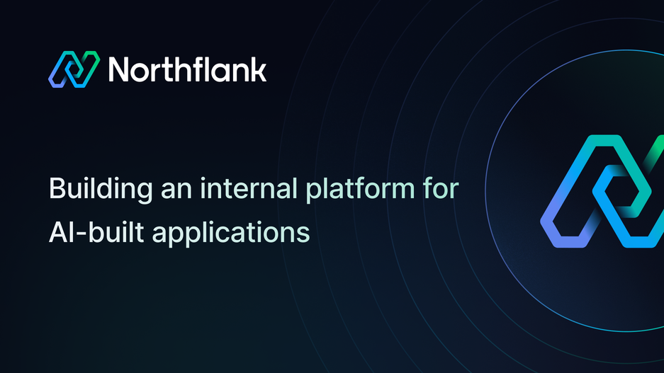 Header image for blog post: Building an internal platform for AI-built applications