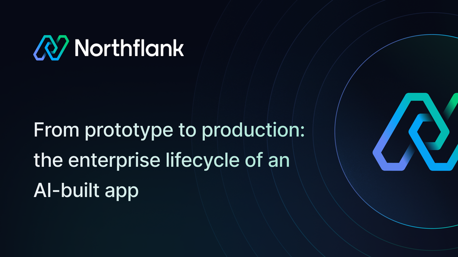 Header image for blog post: From prototype to production: the enterprise lifecycle of an AI-built app