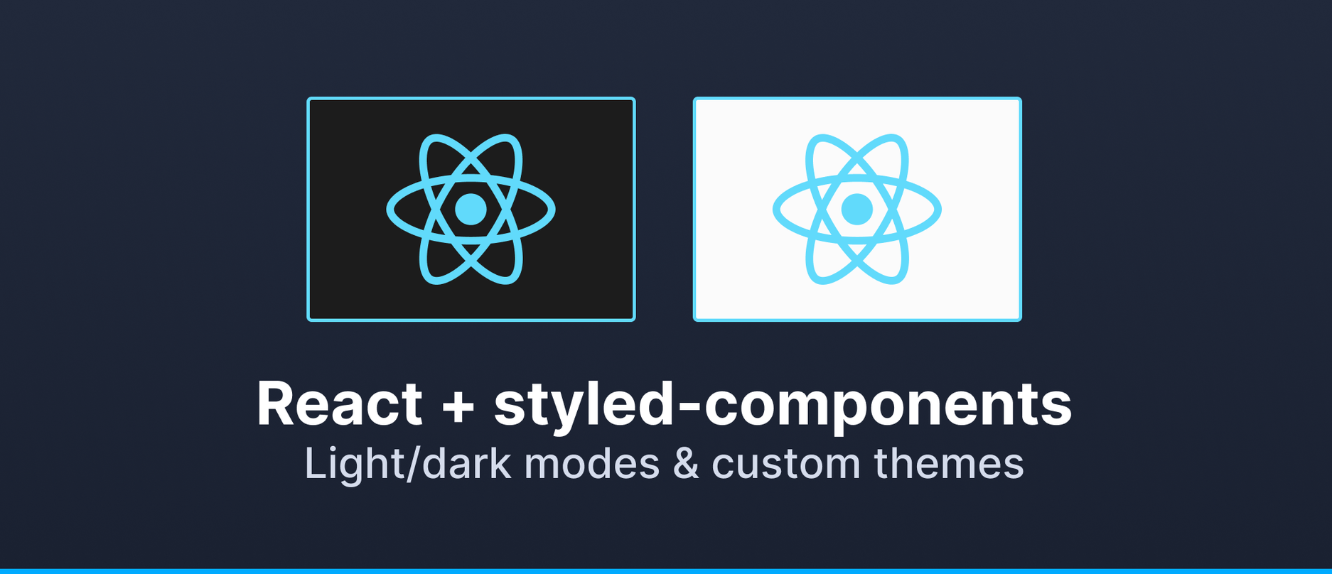 How (and Why) to Add Themes to your React App Using Styled-Components ...