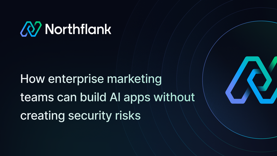 Header image for blog post: How enterprise marketing teams can build AI apps without creating security risks