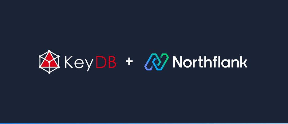 Header image for blog post: Deploy KeyDB on Northflank