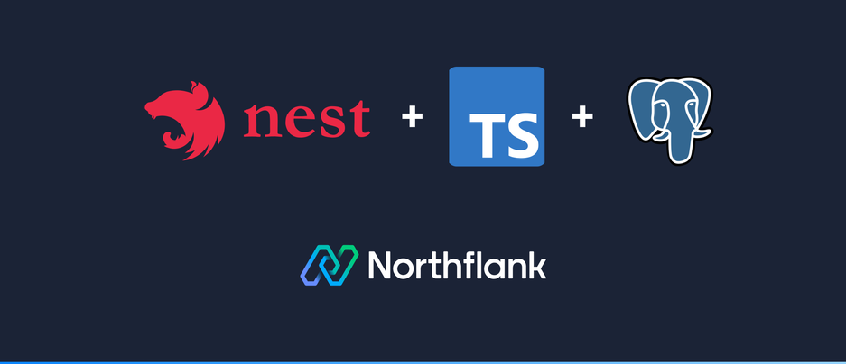 Header image for blog post: Deploy NestJS with TypeScript and PostgreSQL on Northflank