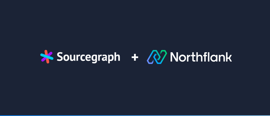 Header image for blog post: Deploy Sourcegraph on Northflank