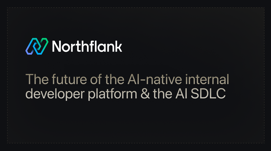 Header image for blog post: The future of the AI-native internal developer platform & the AI SDLC