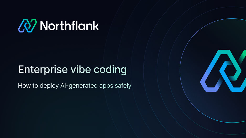 Header image for blog post: Enterprise vibe coding: how to deploy AI-generated apps safely