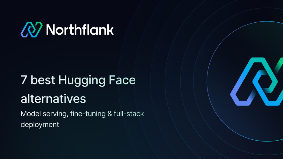 Header image for blog post: 7 best Hugging Face alternatives in 2026: Model serving, fine-tuning & full-stack deployment