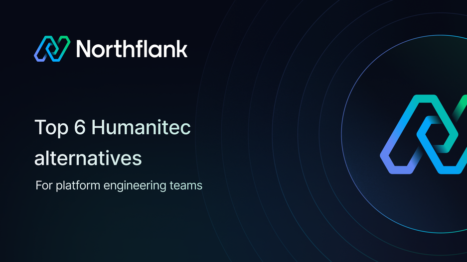 Header image for blog post: Top 6 Humanitec alternatives for platform engineering teams in 2025