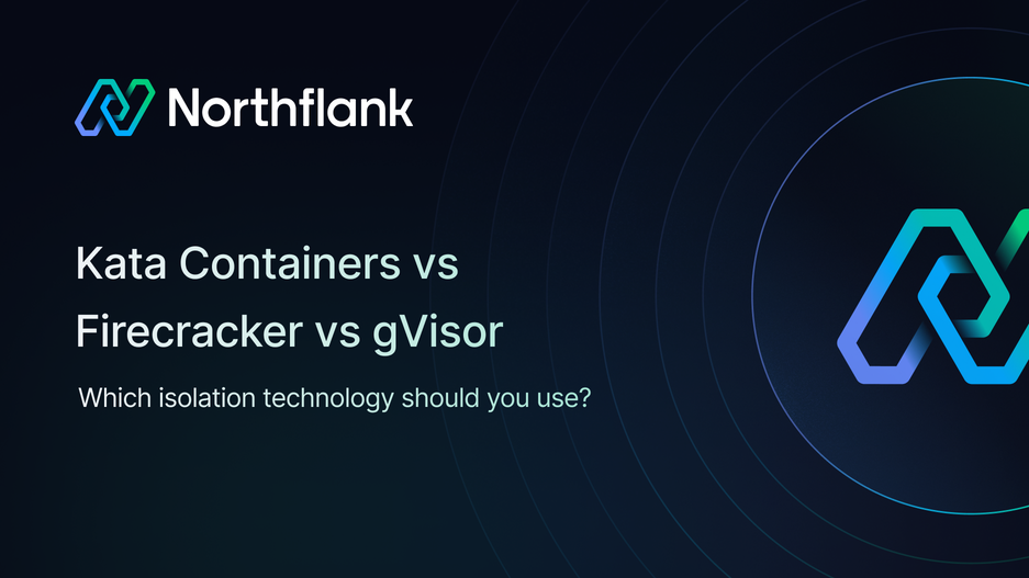 Header image for blog post: Kata Containers vs Firecracker vs gVisor: Which container isolation tool should you use?