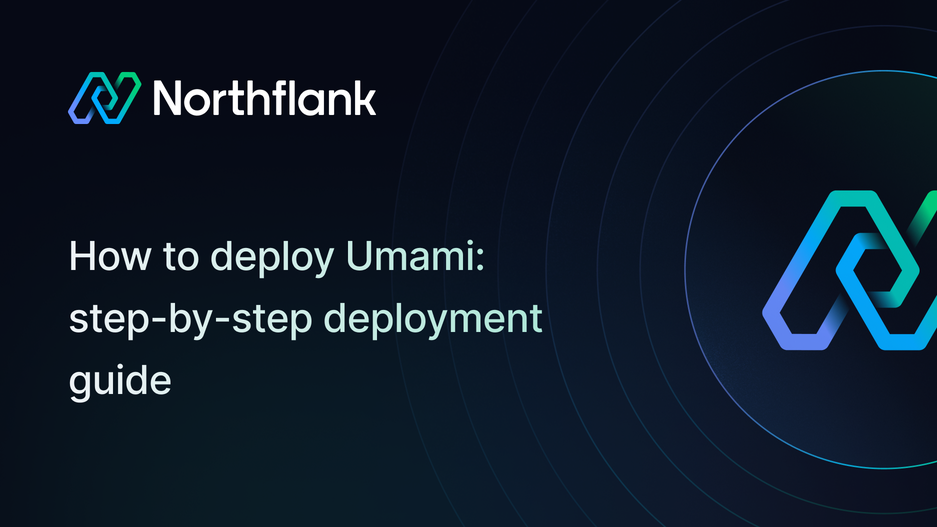 Header image for blog post: How to deploy Umami: step-by-step deployment guide