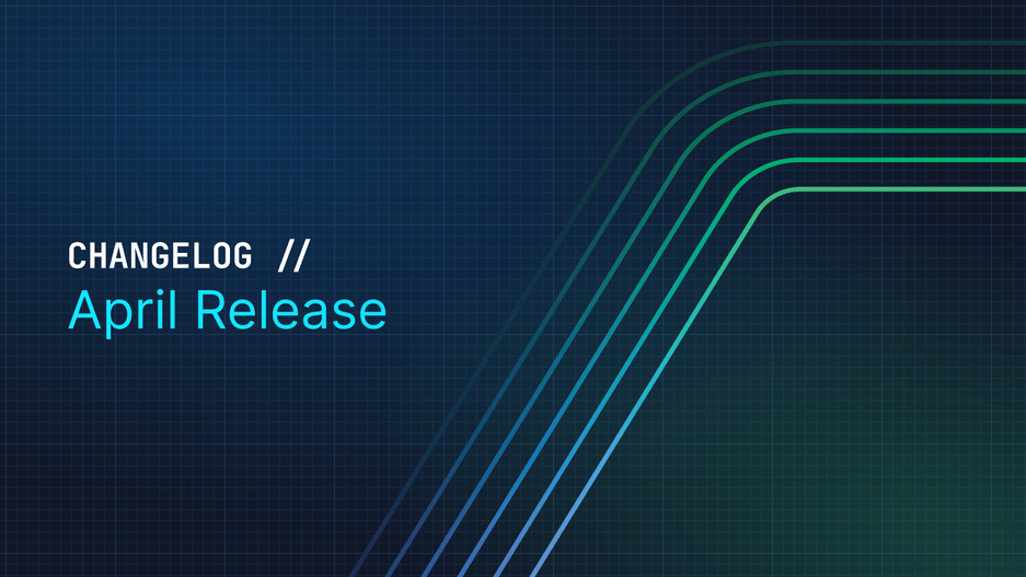 Header image for changelog: Platform April 2025 Release