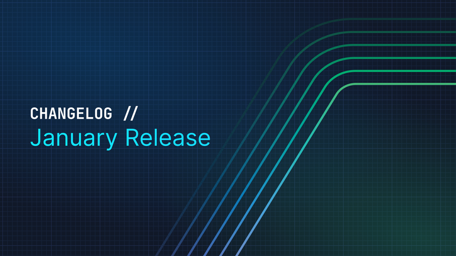 Header image for changelog: Platform January 2024 Release