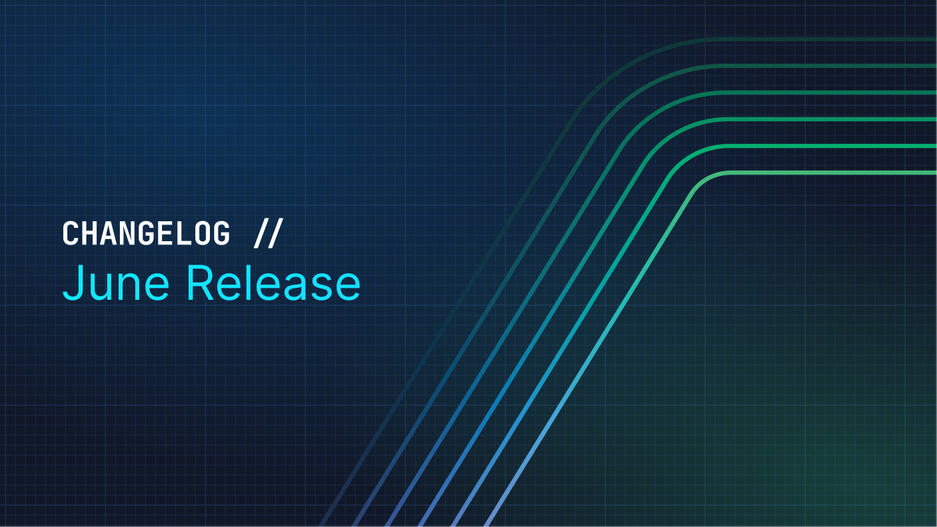 Header image for changelog: Platform June 2025 Release