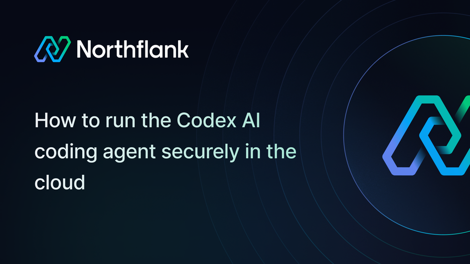 Header image for blog post: How to run the Codex AI coding agent securely in the cloud