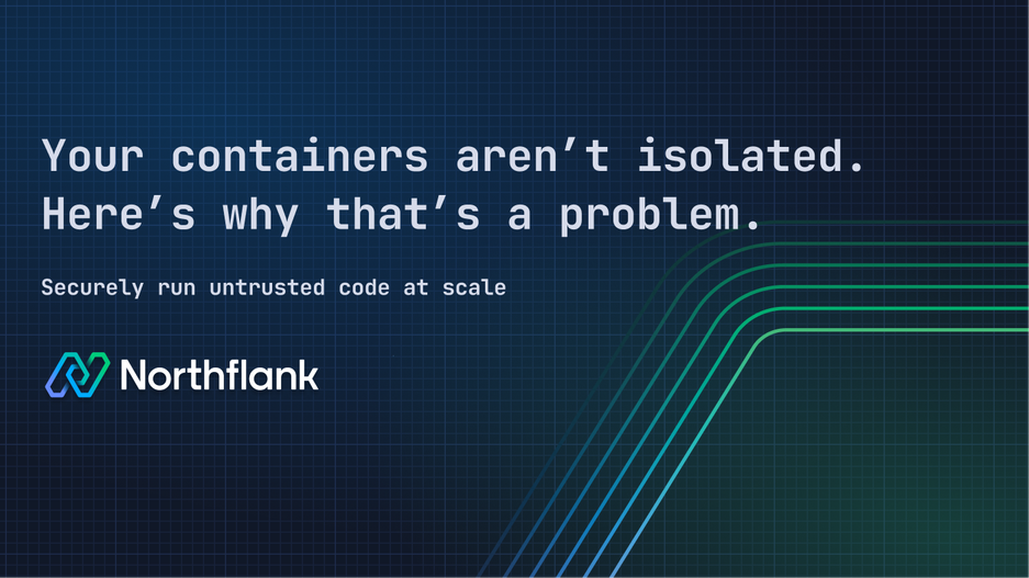 Header image for blog post: Your containers aren’t isolated. Here’s why that’s a problem. microVMs, VMMs and container isolation.