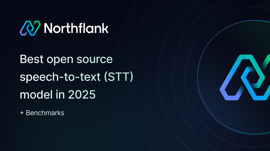 Header image for blog post: Best open source speech-to-text (STT) model in 2025 (with benchmarks)
