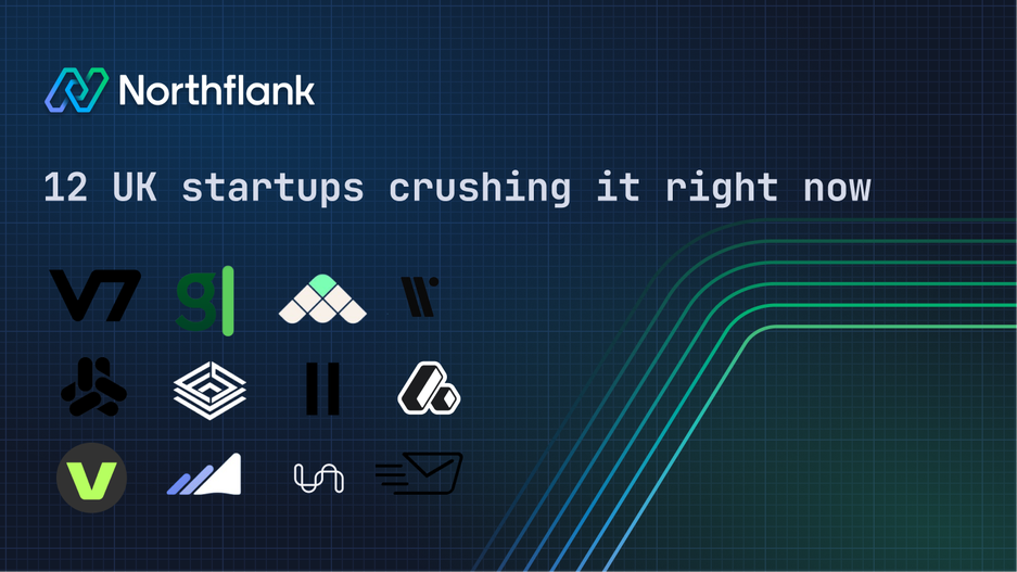 Header image for blog post: 12 UK-based AI startups crushing it right now