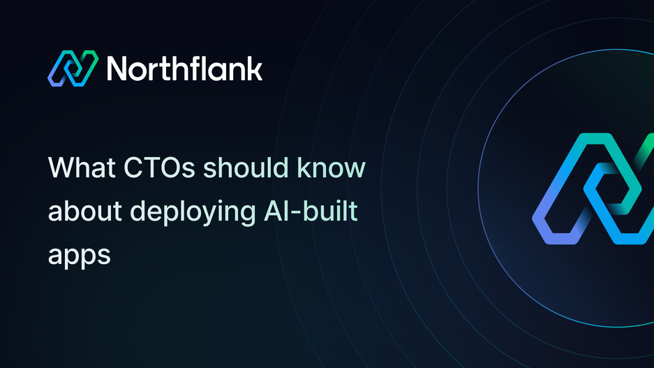 Header image for blog post: What CTOs should know about deploying AI-built apps